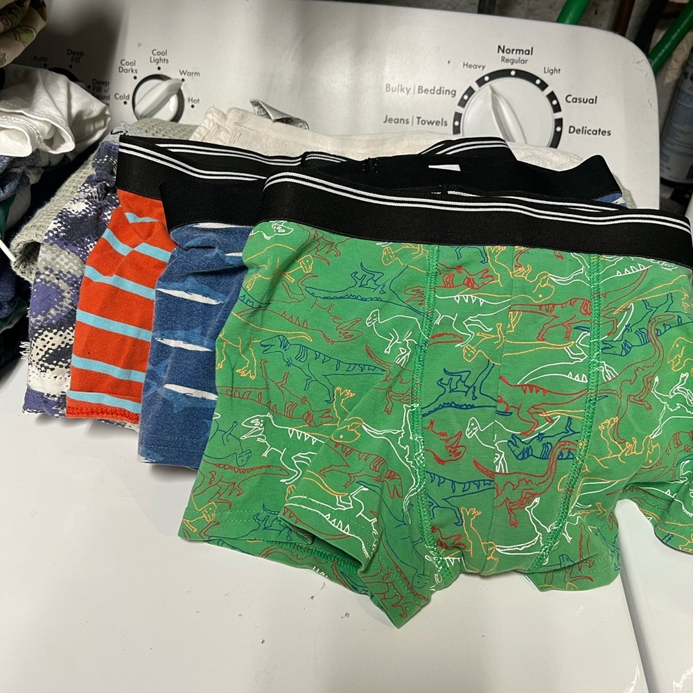 6-7y Boys Boxer Briefs Mixed Bundle of 4 pair